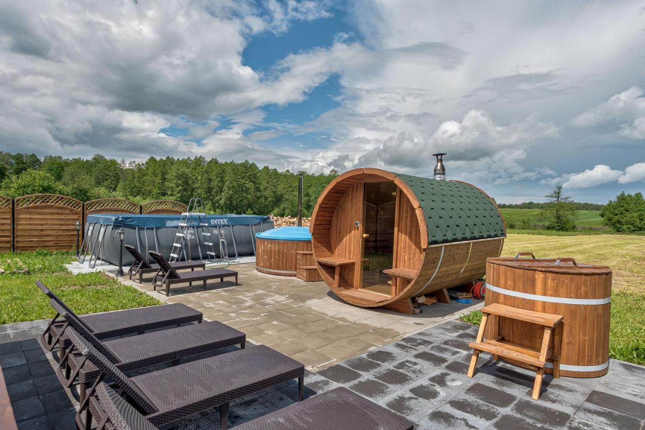 Brzozowy Zakatek-Brzozowa Bania Apartment Тикочин Екстериор снимка