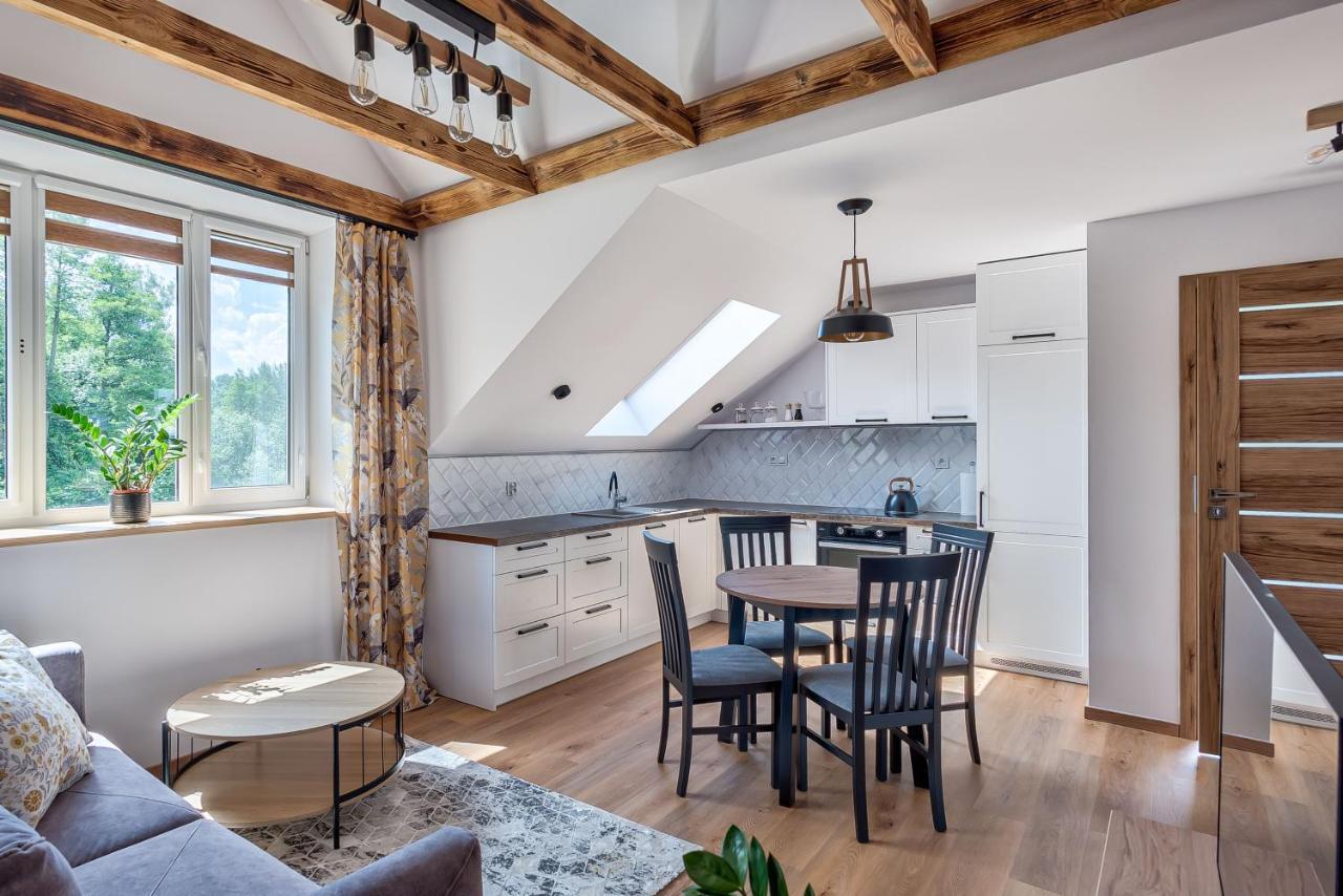 Brzozowy Zakatek-Brzozowa Bania Apartment Тикочин Екстериор снимка