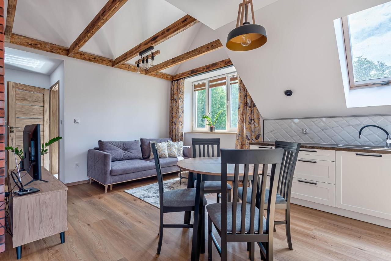 Brzozowy Zakatek-Brzozowa Bania Apartment Тикочин Екстериор снимка